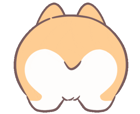 Shake Corgi Sticker