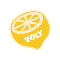 food delivery fruit fresh lemon Sticker