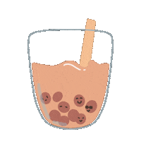 camtrenmay bubble tea milk tea camtrenmay Sticker