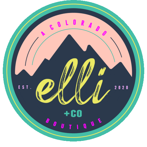 Elliandco giphyupload shopping colorado boutique Sticker