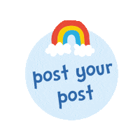 Post Your Post Sticker by Babipur