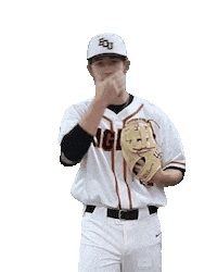 Home Run Baseball Sticker by East Central University