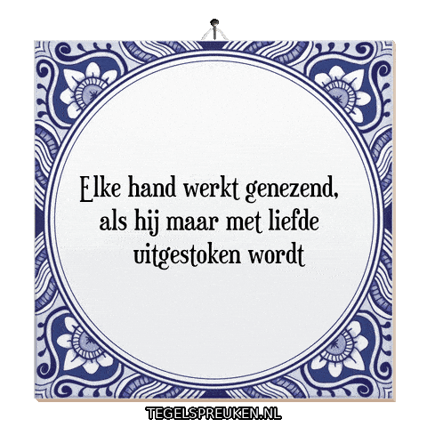 Wijsheid Troost Sticker by Tegelspreuken.nl