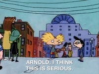 hey arnold nickelodeon GIF