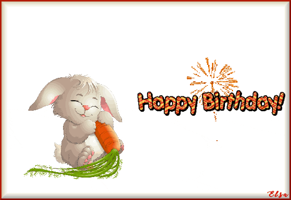 Happy Birthday Animated Card GIF