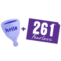 period menstruation Sticker by Put A Cup In It