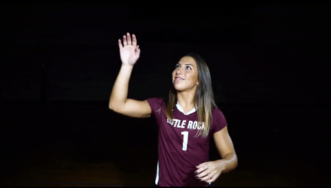 Littlerockvb GIF by Little Rock Athletics
