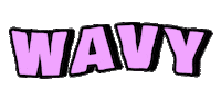 Pink Wave Sticker