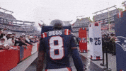 Run Out Stefon Diggs GIF by New England Patriots