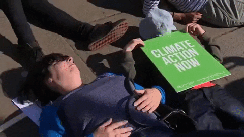 news giphydvr protest climate change giphynewsinternational GIF