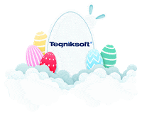 Easter Bunny Sticker by Teqniksoft