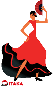 Spanish Dance Sticker by ItakaHungary