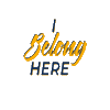 I Belong Here Sticker by Concentrix Colombia