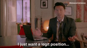 applying good company GIF by Kim's Convenience