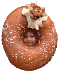 sugar hill donut Sticker by foodbabyny