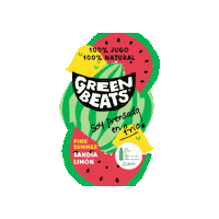 Vegan Juice Sticker by Green Beats