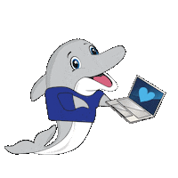 Dolphinlife Sticker by Dogwood Elementary School