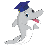 Dolphinlife Sticker by Dogwood Elementary School