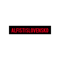 Slovakia Alfa Sticker by Alfisti Slovensko
