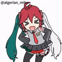 Hatsune Miku Algeria GIF