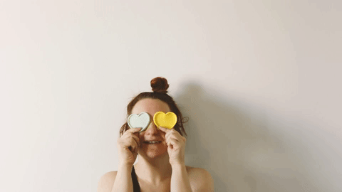 happy hearts GIF