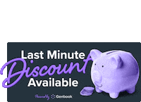 Discount Last Minute Sticker by Genbook