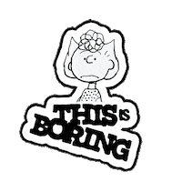 Sad Comic Strip Sticker by Peanuts