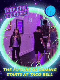 vrarcade GIF by Taco Bell VR Arcade