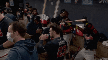 Happy Atlanta Braves GIF by Jomboy Media