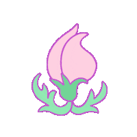 Flower Plant Sticker by elodie shanta