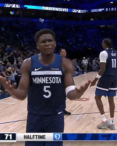 Confused Nba GIF by Minnesota Timberwolves