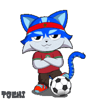 Football Win Sticker by Toshithecat