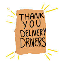 Delivery Take Out Sticker by Devon Blow