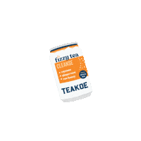 Teakoe_Tea drink tea can ginger Sticker