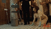 Cleaning Working Hard GIF by Walt Disney Studios