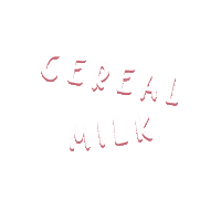 Milk Cereal Sticker by Aidan and Ice