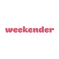 Weekender Sticker by The Glamour House PH