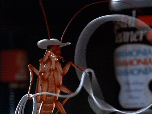 Round Up Cockroach GIF