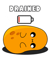 Tired Work GIF by lilpotates