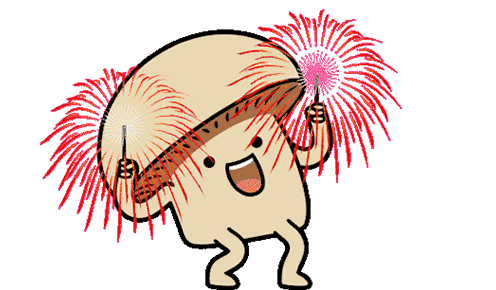 new year celebration Sticker by mushroommovie