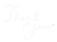 白 Thank You Sticker