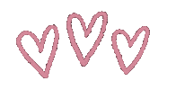 In Love Hearts Sticker