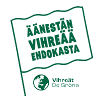 Vihreat Eduskuntavaalit Sticker by Vihreät – De Gröna