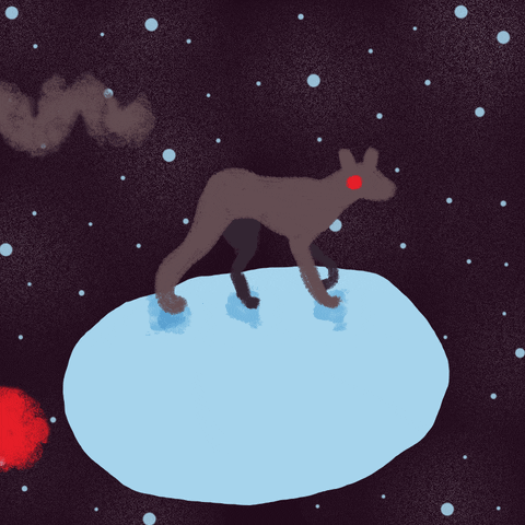 loop space GIF by Matea Radic