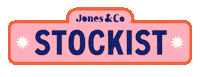 Stockist Sticker by Jones&Co