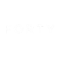 Forty-clothing fashion glasgow forty forty clothing Sticker
