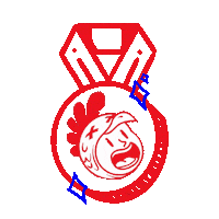 Badge Shaq Sticker