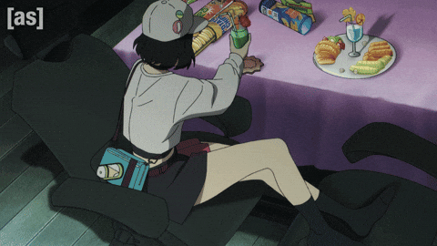 Table Drinking GIF by Adult Swim