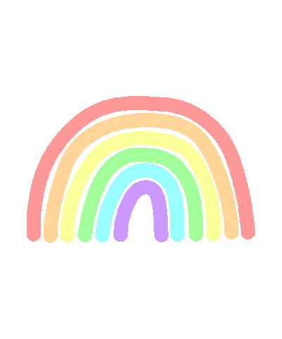 Rainbow Gg Sticker by Goose and Gander