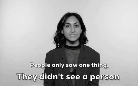 and it feels like you're not enough south asian GIF